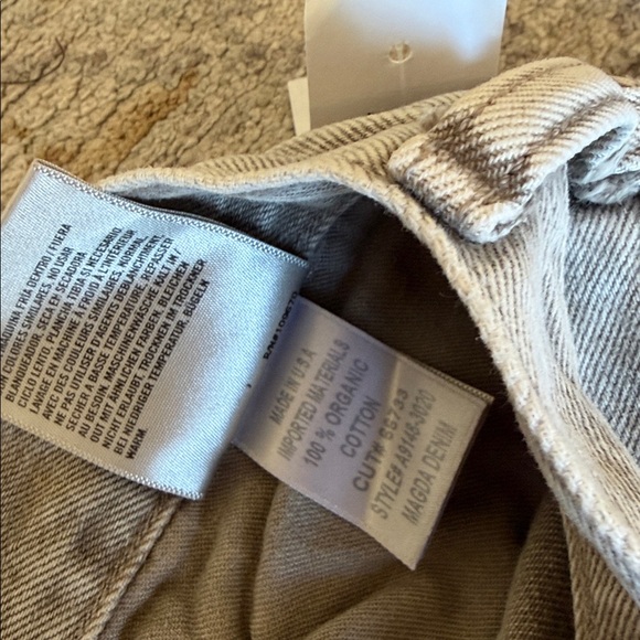 Agolde Light Gray Carpenter Jeans - Picture 8 of 11